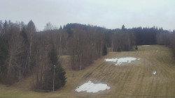 Dojezd hlavní sjezdovky