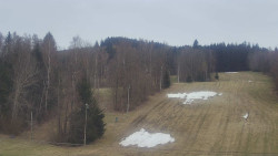 Dojezd hlavní sjezdovky