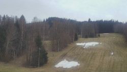 Dojezd hlavní sjezdovky