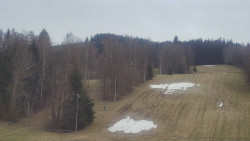 Dojezd hlavní sjezdovky