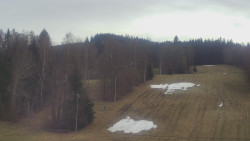 Dojezd hlavní sjezdovky