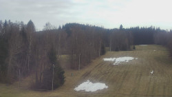 Dojezd hlavní sjezdovky