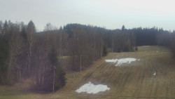 Dojezd hlavní sjezdovky