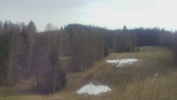 Dojezd hlavní sjezdovky