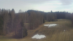 Dojezd hlavní sjezdovky