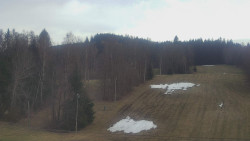 Dojezd hlavní sjezdovky