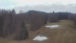 Dojezd hlavní sjezdovky