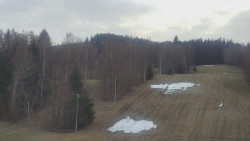 Dojezd hlavní sjezdovky