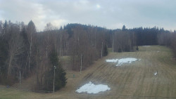 Dojezd hlavní sjezdovky