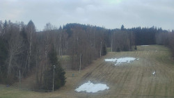 Dojezd hlavní sjezdovky