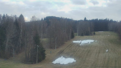 Dojezd hlavní sjezdovky