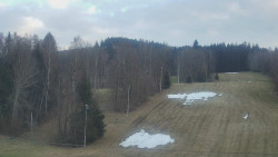 Dojezd hlavní sjezdovky