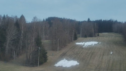 Dojezd hlavní sjezdovky