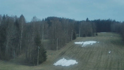 Dojezd hlavní sjezdovky