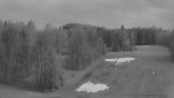 Dojezd hlavní sjezdovky