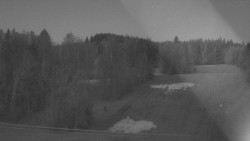 Dojezd hlavní sjezdovky