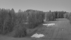 Dojezd hlavní sjezdovky