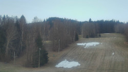 Dojezd hlavní sjezdovky