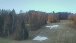 Dojezd hlavní sjezdovky