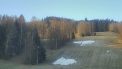 Dojezd hlavní sjezdovky