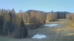 Dojezd hlavní sjezdovky