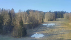 Dojezd hlavní sjezdovky