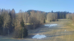 Dojezd hlavní sjezdovky