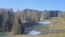 Dojezd hlavní sjezdovky