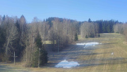 Dojezd hlavní sjezdovky