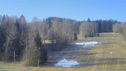 Dojezd hlavní sjezdovky