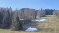 Dojezd hlavní sjezdovky