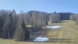 Dojezd hlavní sjezdovky