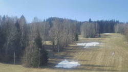 Dojezd hlavní sjezdovky