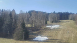 Dojezd hlavní sjezdovky