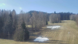 Dojezd hlavní sjezdovky