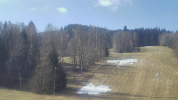 Dojezd hlavní sjezdovky