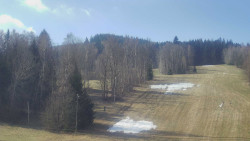 Dojezd hlavní sjezdovky