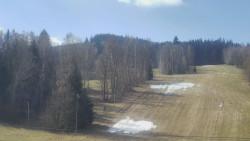 Dojezd hlavní sjezdovky