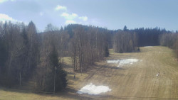 Dojezd hlavní sjezdovky