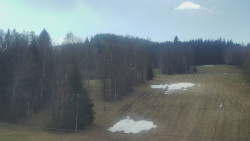 Dojezd hlavní sjezdovky