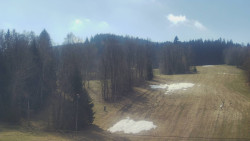 Dojezd hlavní sjezdovky