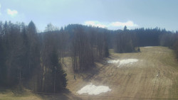 Dojezd hlavní sjezdovky