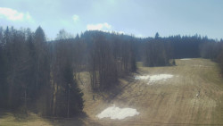 Dojezd hlavní sjezdovky