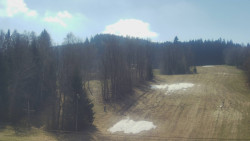 Dojezd hlavní sjezdovky