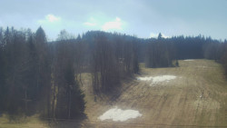 Dojezd hlavní sjezdovky