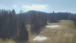 Dojezd hlavní sjezdovky