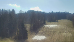 Dojezd hlavní sjezdovky