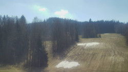 Dojezd hlavní sjezdovky