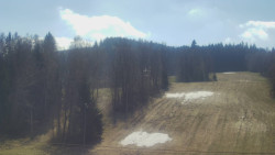 Dojezd hlavní sjezdovky