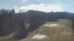 Dojezd hlavní sjezdovky